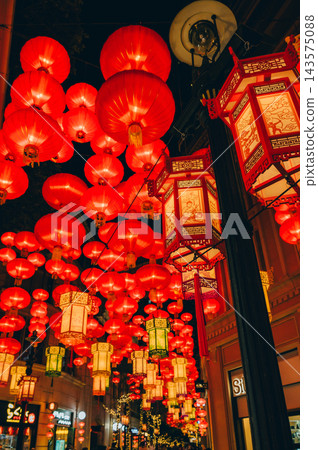 中秋節、國慶日、燈籠、實體圖 中秋節、國慶日、燈籠、實體圖 143575088
