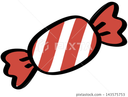 Striped Christmas Candy Ornament Striped Christmas Candy Ornament 143575753