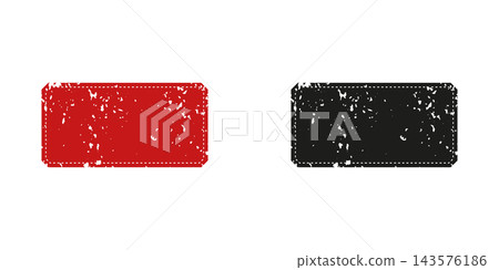 Distressed Rectangle Solid Icon Set. Vintage Grunge Texture, Retro Design, And Aged Effect Silhouette Symbol Collection. Decorative Elements For Graphic Design. Isolated Vector Illustration Distressed Rectangle Solid Icon Set. Vintage Grunge Texture, Retro Design, And Aged Effect Silhouette Symbol Collection. Decorative Elements For Graphic Design. Isolated Vector Illustration 143576186