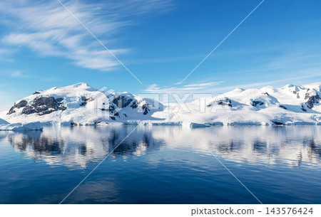 mountains in clouds mountains in clouds 143576424
