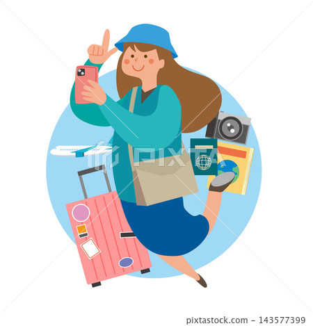 出國旅行的女人 出國旅行的女人 143577399