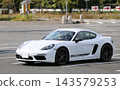 White sports car 143579253