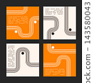 geometric, pattern, design 143580043
