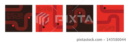 geometric, pattern, design 143580044