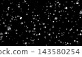 Silver confetti on a black background, 4K still image, celebration, victory. 143580254