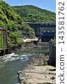 Amagase Dam, Amagase Power Plant and former Shizugawa Power Plant site (Uji City, Kyoto Prefecture) 143581762