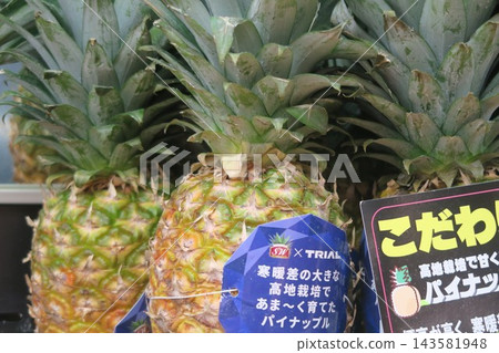 新鮮的菠蘿 新鮮的菠蘿 143581948