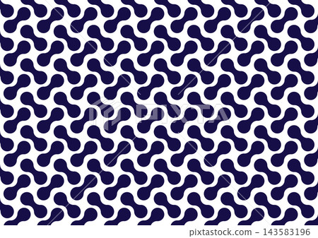 Abstract metaballs transition pattern. Organic connected black circles seamless background. Connected blobs wallpaper. Flowing shapes repeated texture. Point movement pattern. Abstract metaballs transition pattern. Organic connected black circles seamless background. Connected blobs wallpaper. Flowing shapes repeated texture. Point movement pattern. 143583196