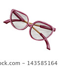 Hand Painted Watercolor Cozy Autumn Library with Vintage Purple Eyeglasses Dark Academia Clipart PNG 143585164