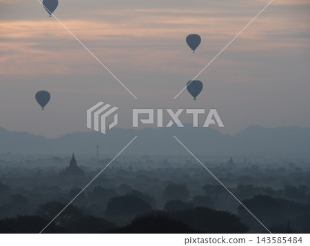 View of Bagan (Myanmar) View of Bagan (Myanmar) 143585484