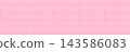 Pink ceramic tile background, seamless rectangular mosaic pattern for bathroom wall and floor. 143586083