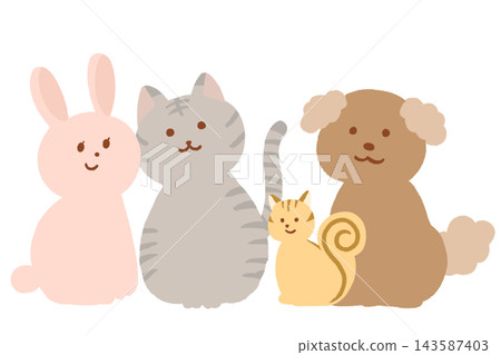 cute animal illustration cute animal illustration 143587403