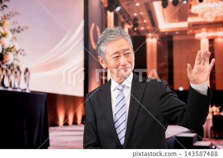 Men attending the party Men attending the party 143587488