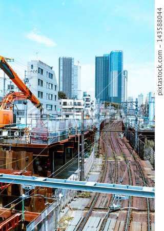 東京雜司谷:都電荒川線及地下隧道施工,2026年7月,f-4淺色調 東京雜司谷:都電荒川線及地下隧道施工,2026年7月,f-4淺色調 143588044
