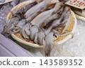 冰新鮮魷魚 143589352