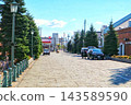 landscape seen from the sidewalk 143589590