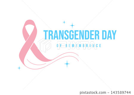 Transgender Day of Remembrance with Pink Ribbon Transgender Day of Remembrance with Pink Ribbon 143589744