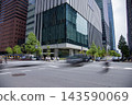 Intersection in the office district of Otemachi, Chiyoda Ward [City Image] 143590069