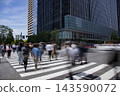 Intersection in the office district of Otemachi, Chiyoda Ward [City Image] 143590072