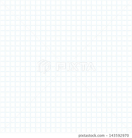 Simple background material with a dot grid pattern like graph paper: Blue 011 143592970