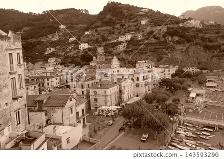 Amalfi Coast, Minori Landscape Amalfi Coast, Minori Landscape 143593290