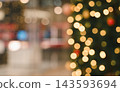 Absract festive scene with blurred background of christmas bokeh lights 143593694