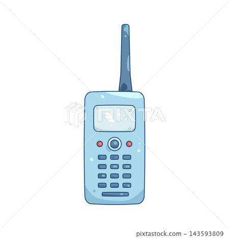 Illustration of radio communication Illustration of radio communication 143593809