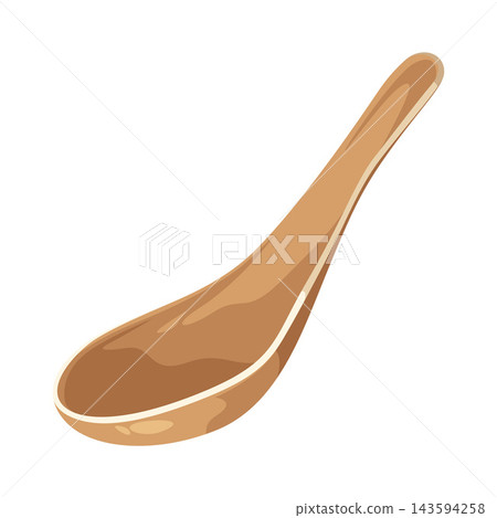 Illustration of Soup Spoon Illustration of Soup Spoon 143594258