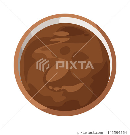 Illustration of Beef Broth Illustration of Beef Broth 143594264
