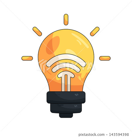 Illustration of smart signal Illustration of smart signal 143594398