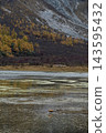Yading Nature Reserve : Xiannairi and Pearl Sea Autumn Scenery in Daocheng Yading Scenic Area Sichuan Province China. 143595432