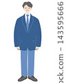 Male business person 1 | Full body, one person 143595666