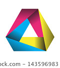 Colorful Impossible Triangle 143596983