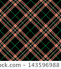 Red Green Geometric Plaid 143596988