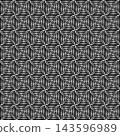 Silver Black Geometric Texture 143596989