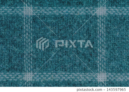 Teal Checkered Fabric Texture Close Up Teal Checkered Fabric Texture Close Up 143597965
