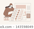 Get vending machine supplies isolated cartoon vector illustrations. 143598049