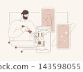 Smartphone repair isolated cartoon vector illustrations. 143598055