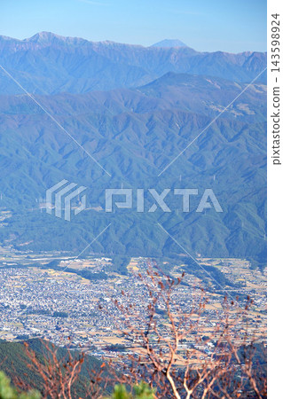 日落時分,從千丈崖眺望富士山 日落時分,從千丈崖眺望富士山 143598924