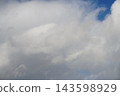 When you pass through the space between clouds, the other side is a blue sky 143598929