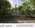 The pyramid called The Church (La Iglesia) at the ruins of the Mayan city Coba 143599585