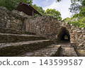 Details of the pyramid called The Church (La Iglesia) 143599587