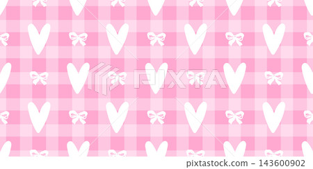 Love heart striped with background seamless cute for gingham flower pattern. Print grid simple with paper abstract elegant for dot baby vector. Celebration retro day with line wrapping graphic. Love heart striped with background seamless cute for gingham flower pattern. Print grid simple with paper abstract elegant for dot baby vector. Celebration retro day with line wrapping graphic. 143600902