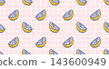 Amalfi summer italy with italian stamp fruit for bg pattern lemon. Capri blue poster with cover frame majolica for sea background citrus. Retro gingham bandana with card plaid vector. 143600949
