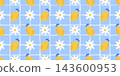 Summer capri fruit and bg amalfi lemon with stamp pattern italy. Italian illustration sea and bandana flower vintage with sicily citrus food. Spring gingham mediterranean and flyer yellow plaid. 143600953