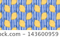 Summer pattern italy with lemon capri stamp and amalfi fruit italian. Bg food sea with tropical tile cover and spring mediterranean background. Art sicilian seamless with invite retro yellow. 143600959