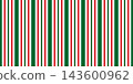 Christmas pattern seamless with gingham pink candy and cane bow stripe. Stripes red wallpaper with ribbon fabric sugar and white strip bg. Striped frame holiday with wrapping paper sweet. 143600962