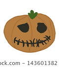 Evil Stitched Mouth Pumpkin 143601382