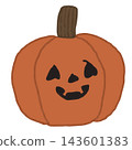 Warm smile classic orange pumpkin 143601383