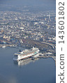 A photograph of the Norwegian Jade cruise ship docked at Hakodate Port in Hakodate City, Hokkaido. 143601802